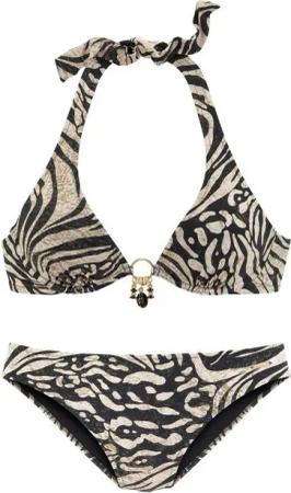 Bruno Banani Bügel-Bikini in trendigem Animalprint