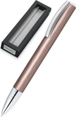 Online Pen Kugelschreiber Vision Drehkugelschreiber, (aus gebürstetem Aluminium, hochwertiger Kugelschreiber mit Drehmechanik), in Geschenkbox