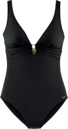 Bruno Banani Badeanzug mit gold-schwarzen Accessoires
