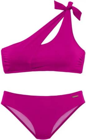 Bruno Banani Bustier-Bikini mit asymmetrischem Schnitt