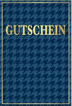 Verlag Dominique Grußkarten Gutschein - Glückwunschkarte im Format 11,5 x 17 cm mit Umschlag - Gol
