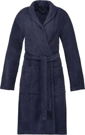 Esprit Unisex-Bademantel Unisex Bademantel mit Schalkragen MONO, Baumwolle, hohe Markenqualität