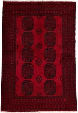 Nain Trading Orientteppich Afghan Akhche 166x246 Handgeknüpfter Orientteppich, rechteckig, Höhe: 6 mm