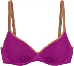 Bruno Banani Bügel-Bikini-Top Milano, mit kupferfarbenen Paspeln