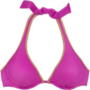 Bruno Banani Bügel-Bikini-Top Milano, mit kupferfarbener Paspel