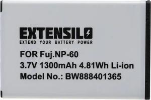 Extensilo passend für Sony Mylo COM-1/B, COM-1/W, COM-2, COM-1 Digitalkamera / Kamera-Akku Li-Ion 1300 mAh