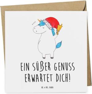 Mr. & Mrs. Panda Grußkarte Schokoladenverkostung Genuss - Weiß - Geschenk, Schokoladenliebhaber