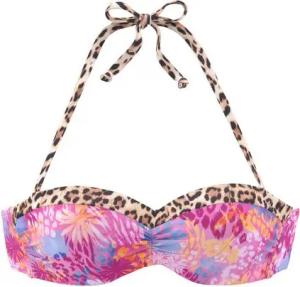 Buffalo Bügel-Bandeau-Bikini-Top Haruna, mit modischem Muster-Mix