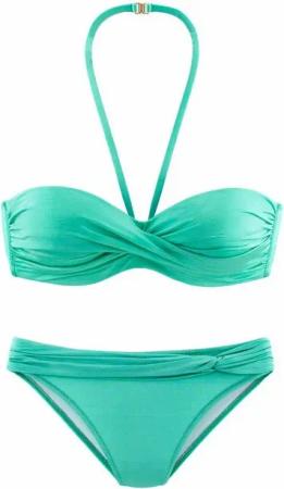 LASCANA Bügel-Bandeau-Bikini mit verschiedenen Trägervarianten