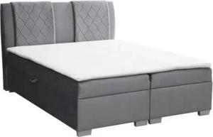 Beautysofa Boxspringbett Kolumbia Die Lieferung beinhaltet die Lieferung in die Wohnung (Bett), mit Bettkasten, Topper, Federkernmatratze