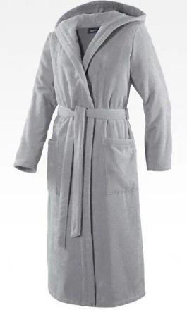JOOP! Bademantel JOOP! LIVING - BADEMANTEL Damen-Kapuze, Textil