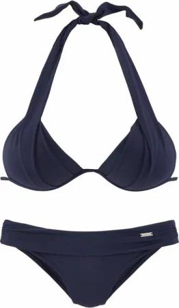 LASCANA Triangel-Bikini im Nacken zu binden, wattierte Cups, mit eingearbeiteten Kissen