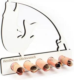 Dekolando Geschenkkarte Geschenk für Angler und Fischer - Geldgeschenk Gutschein