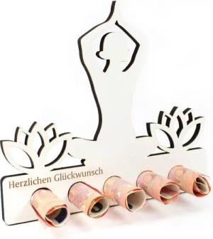 Dekolando Geschenkkarte Geschenk Yoga Meditation Achtsamkeit Wellness Entspannung Geldgeschenk