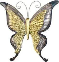 moebel-direkt-online Wanddekoobjekt Schmetterling (in vier Ausführungen), aus Metall