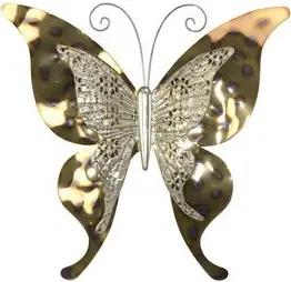 moebel-direkt-online Wanddekoobjekt Schmetterling (in vier Ausführungen), aus Metall