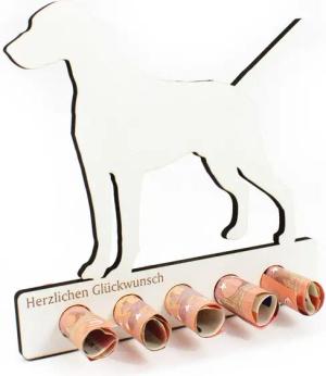 Dekolando Geschenkkarte Geschenk Hund Hunde Geldgeschenk