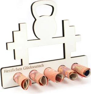 Dekolando Geschenkkarte Geschenk Fitness Geldgeschenk Gym Fitnessstudio