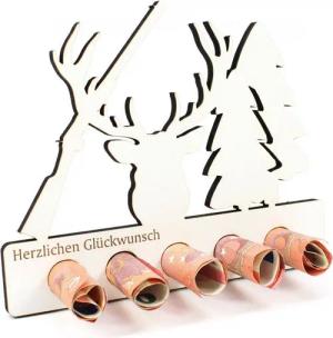 Dekolando Geschenkkarte Geschenk Jagd Jäger Jägerin Geldgeschenk Jagdschein Jagdprüfung