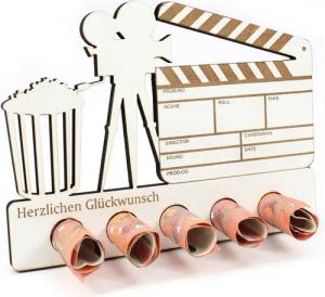 Dekolando Geschenkkarte Geschenk Kino Film Kinoabend Filmabend Geldgeschenk