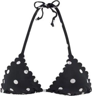 LASCANA Triangel-Bikini-Top Jada, mit Muschelkante und Pünktchen