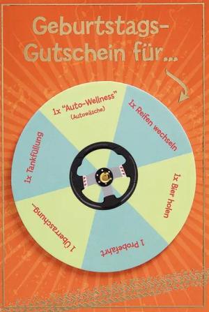 BSB Grußkarten Gutschein - Moving Cards - Klappkarte mit beweglichem Element