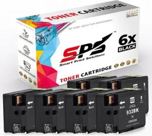 SPS Kompatibel für HP Officejet 7612 E AIO 932XL CN053 Nachfülltinte (für HP, 6er Pack, x)