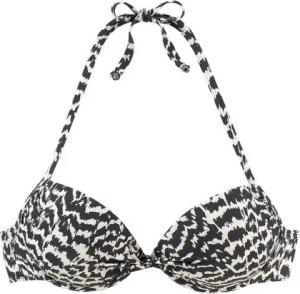 LASCANA Push-Up-Bikini-Top Clara, mit geknotetem Top
