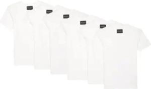 Marc O'Polo Unterhemd 6er Pack Essentials Organic Cotton (Spar-Set, 6-St) Unterhemd / Shirt Langarm - Baumwolle