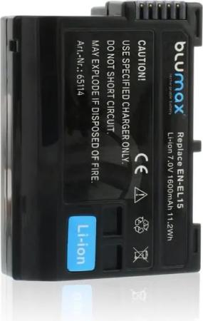 Blumax Akku passend für Nikon EN-EL15 1600 mAh (7,0V) Kamera-Akku