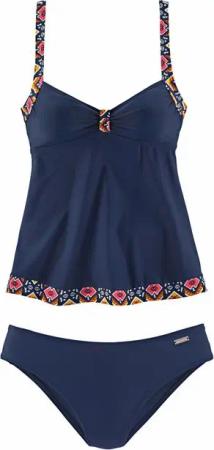 LASCANA Tankini mit eingearbeiteten Softcups, verstellbare Träger