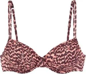LASCANA Bügel-Bikini-Top Holly, mit Animalprint