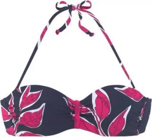 LASCANA Bügel-Bandeau-Bikini-Top Cataleya (1-St), im Blätter-Design