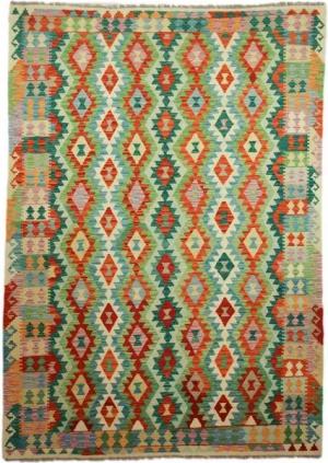 Borento Orientteppich Perserteppich Kelim 295 x 210 cm, rechteckig, Handgewebt