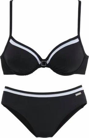 LASCANA Bügel-Bikini mit Kontrastdetails