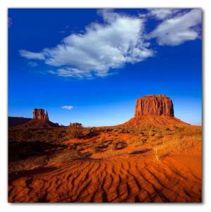 Wallario Möbelfolie Monument Valley am Abend I
