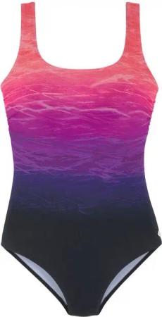 LASCANA Badeanzug mit Batikprint und Shaping-Effekt