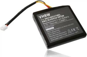 vhbw passend für TomTom Via Live Euro, Via Live 120 Europe, Via Live 125, Akku Li-Ion 700 mAh