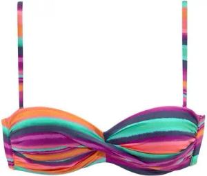 LASCANA Bandeau-Bikini-Top Rainbow, mit 5 Tragevariationen