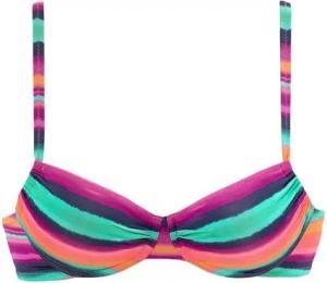LASCANA Bügel-Bikini-Top Rainbow, mit seitlicher Regulierung