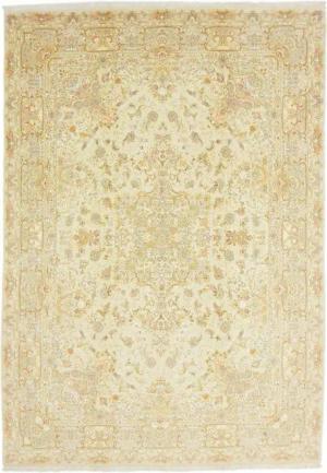 Nain Trading Orientteppich Täbriz 247x350 Handgeknüpfter Orientteppich / Perserteppich, rechteckig, Höhe: 10 mm