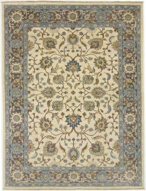 Nain Trading Orientteppich Ziegler Farahan 180x241 Handgeknüpfter Orientteppich, rechteckig, Höhe: 6 mm