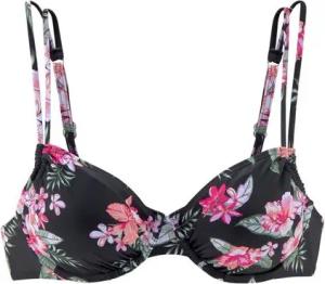 LASCANA Bügel-Bikini-Top Santini, im floralen Design