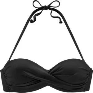 LASCANA Bügel-Bandeau-Bikini-Top Italy, mit seitlichen Stäbchen