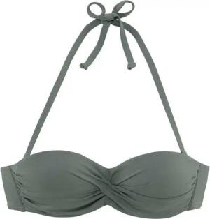 LASCANA Bügel-Bandeau-Bikini-Top Italy, mit seitlichen Stäbchen