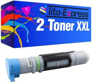 Tito-Express Tonerpatrone 2er Set ersetzt Brother TN-8000 TN 8000 TN8000 Black