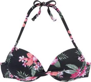 LASCANA Push-Up-Bikini-Top Santini, im floralen Design