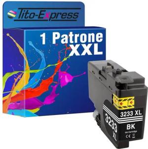 Tito-Express ersetzt Brother LC-3233 LC3233 XL Black Tintenpatrone (für DCP-J-1100 DW MFC-J-1300 DW)