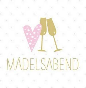 PPD Papierserviette 20 Servietten Mädelsabend 33x33cm, (20 St)