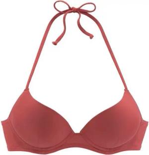 LASCANA Push-Up-Bikini-Top Shiva, in trendiger Unifarbe